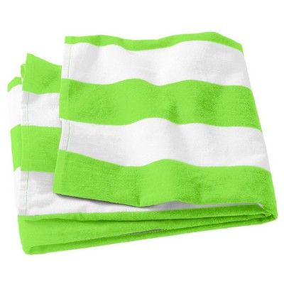 Port Authority® Cabana Stripe Beach Towel.