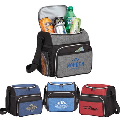 12-Can Heather Cooler Bag (4 Colors)