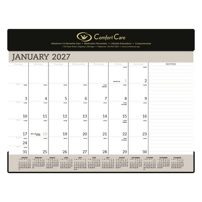 Triumph® Calendars Vinyl Desk Pad