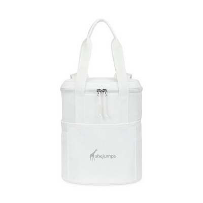 Aviana™ Rowan Recycled Nylon Tote Pack Cooler - Aware™ - Marshmallow
