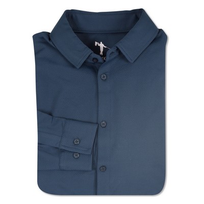 Button Down - Navy [A]