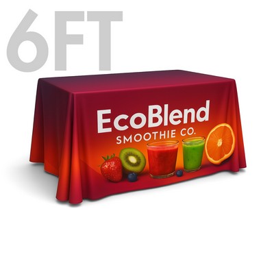 6' Table Throw, Full Color